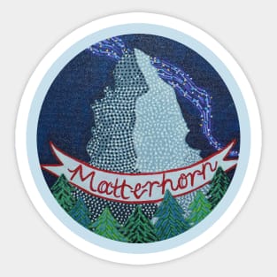 The Matterhorn Sticker